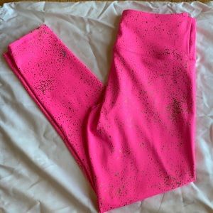 Zyia Hot Pink Stay Golden Light n Tight Med